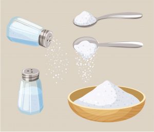 salt and sugar